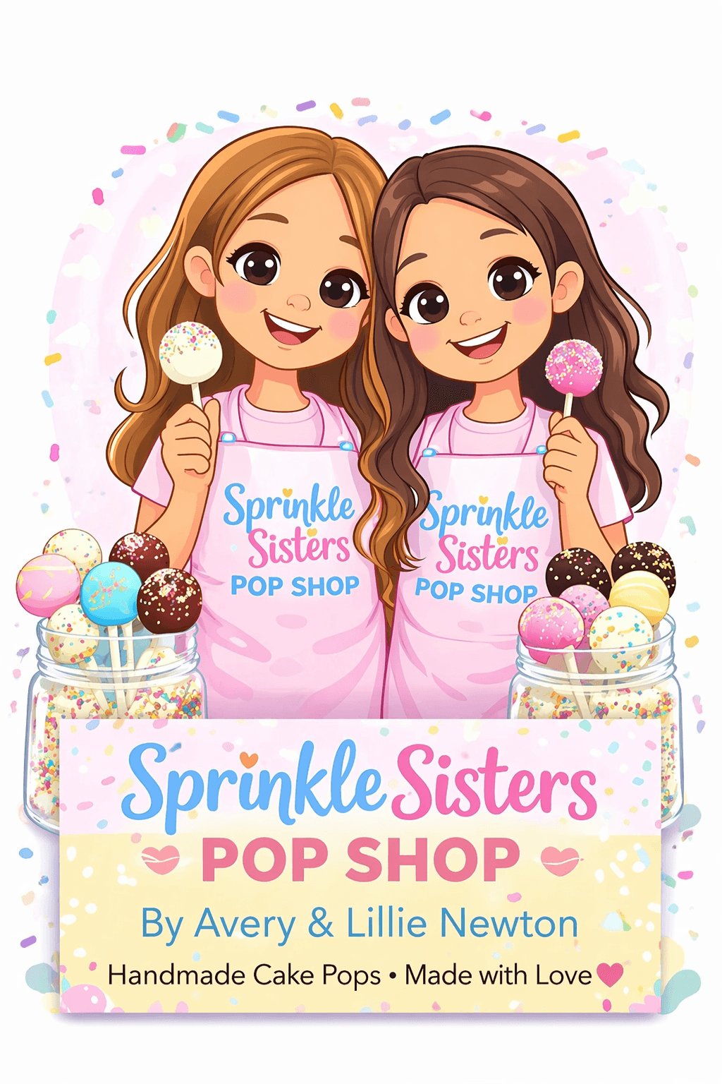Avery and Lillie, the SprinkleSisters